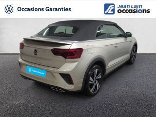 75010 : Hyundai Paris Nord - Goncourt Automobiles - VOLKSWAGEN T-ROC CABRIOLET R-Line - T-ROC - GRIS IVOIRE / CAPOTE NOIRE - Automate sequentiel - Essence sans plomb