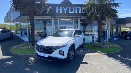 75010 : Hyundai Paris Nord - Goncourt Automobiles - HYUNDAI TUCSON Creative - TUCSON IV - Blanc - Boîte automatique - Essence / Courant électrique