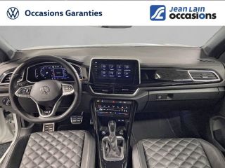 75010 : Hyundai Paris Nord - Goncourt Automobiles - VOLKSWAGEN T-ROC CABRIOLET R-Line - T-ROC - BLANC PUR / CAPOTE NOIRE  - Automate sequentiel - Essence sans plomb