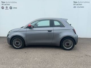 75010 : Hyundai Paris Nord - Goncourt Automobiles - FIAT 500e BERLINE (RED) - 500 III - Gris - Automate à fonct. Continu - Courant électrique