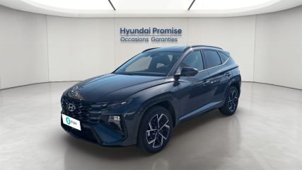 75010 : Hyundai Paris Nord - Goncourt Automobiles - HYUNDAI TUCSON N Line Creative - TUCSON IV - Gris - Boîte automatique - Essence / Courant électrique