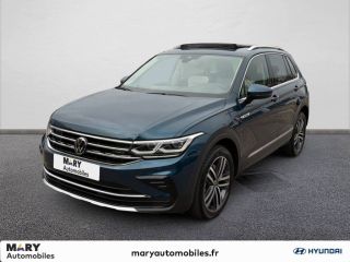 75010 : Hyundai Paris Nord - Goncourt Automobiles - VOLKSWAGEN TIGUAN Elegance - TIGUAN II - Bleu - Automate sequentiel - Essence / Courant électrique