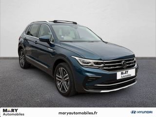 75010 : Hyundai Paris Nord - Goncourt Automobiles - VOLKSWAGEN TIGUAN Elegance - TIGUAN II - Bleu - Automate sequentiel - Essence / Courant électrique