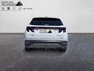 75010 : Hyundai Paris Nord - Goncourt Automobiles - HYUNDAI TUCSON Creative - TUCSON IV - Blanc - Automate sequentiel - Essence sans plomb