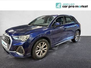 75010 : Hyundai Paris Nord - Goncourt Automobiles - AUDI Q3 S line - Q3 II - BLEU NAVARRE METALLISE - Automate sequentiel - Essence sans plomb