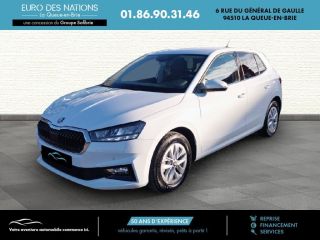 75010 : Hyundai Paris Nord - Goncourt Automobiles - SKODA FABIA Selection - FABIA IV - BLANC - Automate sequentiel - Essence sans plomb