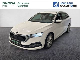 75010 : Hyundai Paris Nord - Goncourt Automobiles - SKODA OCTAVIA COMBI Style - OCTAVIA IV - BLANC CRISTAL - Automate sequentiel - Essence sans plomb