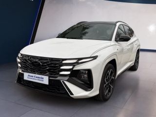 75010 : Hyundai Paris Nord - Goncourt Automobiles - HYUNDAI TUCSON N Line Creative - TUCSON IV - Blanc - Boîte automatique - Essence / Courant électrique