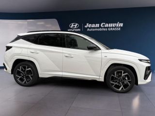 75010 : Hyundai Paris Nord - Goncourt Automobiles - HYUNDAI TUCSON N Line Creative - TUCSON IV - Blanc - Boîte automatique - Essence / Courant électrique