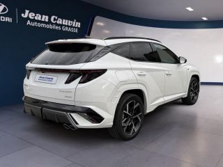 75010 : Hyundai Paris Nord - Goncourt Automobiles - HYUNDAI TUCSON N Line Creative - TUCSON IV - Blanc - Boîte automatique - Essence / Courant électrique