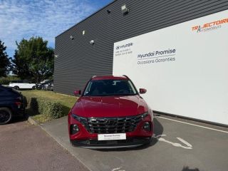 14112 : Hyundai Caen - Trajectoire Automobiles - HYUNDAI Tucson - Tucson - Sunset Red Métal - Traction - Hybride : Essence/Electrique