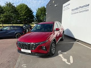 14112 : Hyundai Caen - Trajectoire Automobiles - HYUNDAI Tucson - Tucson - Sunset Red Métal - Traction - Hybride : Essence/Electrique