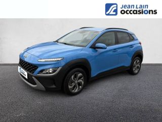 75010 : Hyundai Paris Nord - Goncourt Automobiles - HYUNDAI KONA HYBRID Intuitive - KONA - Bleu - Automate sequentiel - Essence / Courant électrique