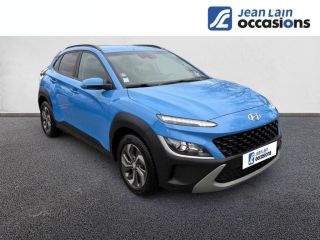 75010 : Hyundai Paris Nord - Goncourt Automobiles - HYUNDAI KONA HYBRID Intuitive - KONA - Bleu - Automate sequentiel - Essence / Courant électrique