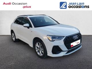 75010 : Hyundai Paris Nord - Goncourt Automobiles - AUDI Q3 S line - Q3 II - BLANC GLACIER METALLISE - Automate sequentiel - Essence sans plomb