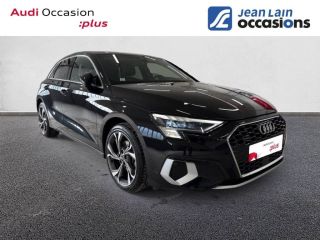 75010 : Hyundai Paris Nord - Goncourt Automobiles - AUDI A3 SPORTBACK Design Luxe - A3/S3/RS3 IV - NOIR MYTHIC - Automate sequentiel - Essence sans plomb