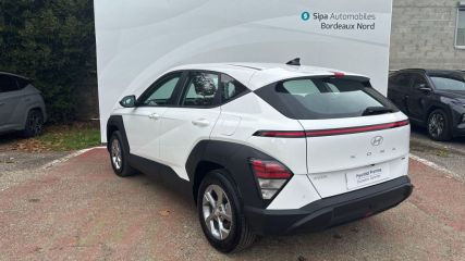 75010 : Hyundai Paris Nord - Goncourt Automobiles - HYUNDAI KONA Intuitive - KONA (02/2023) - BLANC - Automate sequentiel - Essence / Courant électrique