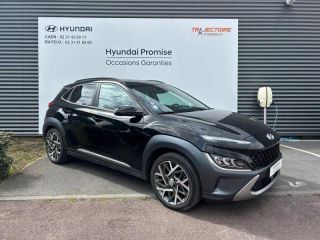 14112 : Hyundai Caen - Trajectoire Automobiles - HYUNDAI Kona - Kona - Phantom Black Métal - Traction - Hybride : Essence/Electrique