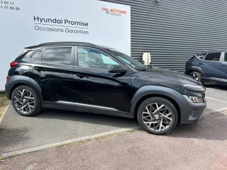 14112 : Hyundai Caen - Trajectoire Automobiles - HYUNDAI Kona - Kona - Phantom Black Métal - Traction - Hybride : Essence/Electrique