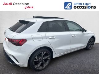 75010 : Hyundai Paris Nord - Goncourt Automobiles - AUDI A3 SPORTBACK S line - A3/S3/RS3 IV - BLANC GLACIER METALLISE - Automate sequentiel - Diesel