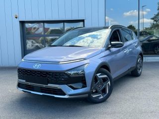 54520 : Hyundai Nancy - Théobald Automobiles - HYUNDAI Bayon - Bayon - Meta Blue Métal/Toit+rétros Black - Traction - Essence